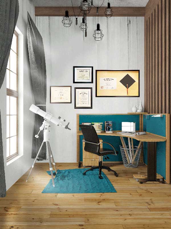 office-with-gallery-wall-of-framed-diplomas-certificates